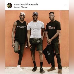 Marche Noir - XL - Black - Graphic Tee - Y2K Short-Sleeve Shirt - M+RC Teeshirt